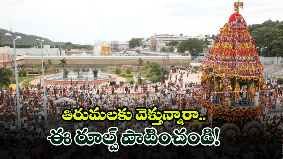Tirumala: వైకుంఠ ద్వార దర్శనం కోసం తిరుమల వెళ్తున్నారా.. ఇవి తప్పక పాటించండి
