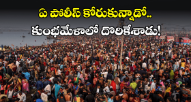 Maha Kumbh Mela: పుణ్యం కోసం వచ్చాడు.. పోలీసులకు చిక్కాడు!
