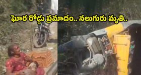 Road Accident In Warangal: వరంగల్ జిల్లాలో ఘోర రోడ్డు ప్రమాదం.. ఏడుగురు మృతి