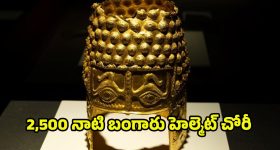Gold Helmet: బాలీవుడ్ సినిమా లెవల్‌లో.. 2500 ఏళ్ల నాటి బంగారు హెల్మెట్ చోరీ