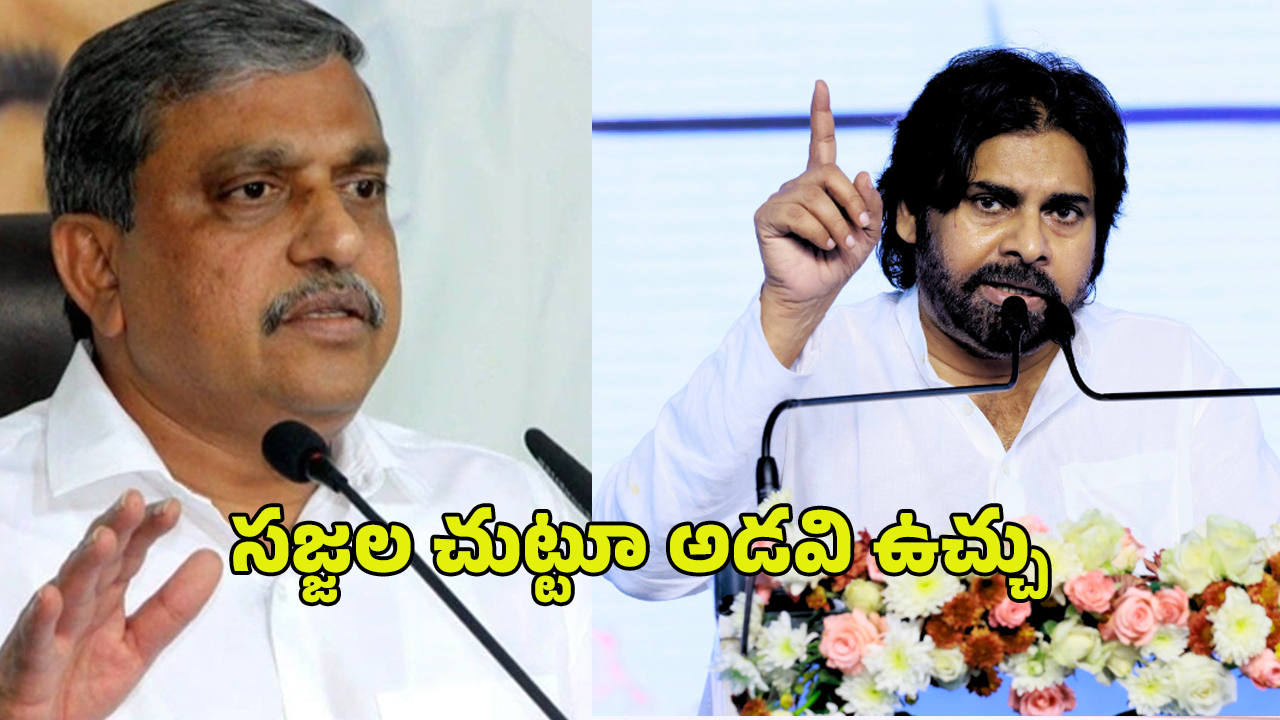 Sajjala Ramakrishna Reddy: సజ్జల చుట్టూ అడవి ఉచ్చు.. ఏ ఒక్కరినీ వదలొద్దంటున్న పవన్ కళ్యాణ్
