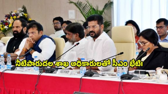CM Revanth Reddy: నీటిపారుదల శాఖ అధికారులతో సీఎం రేవంత్ భేటి.. కీలక ఆదేశాలు