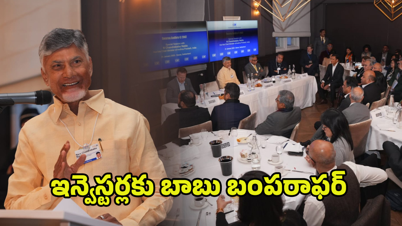 CM Chandrababu: ఎక్కడైనా మనదే గెలుపు.. ఇన్వెస్టర్లకు బాబు బంపరాఫర్