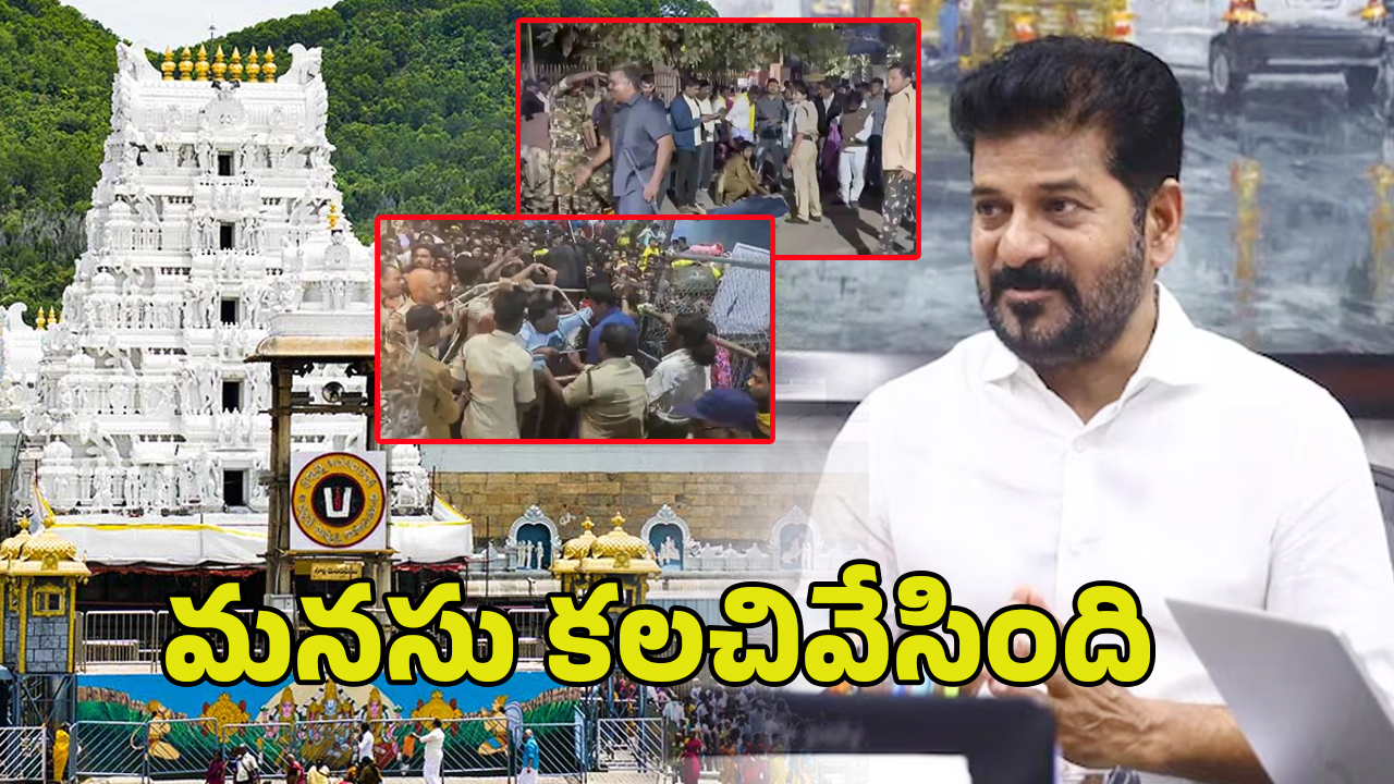 CM Revanth Reddy: మనసు కలిచి వేసింది.. తిరుపతి ఘటనపై సీఎం రేవంత్ రియాక్షన్..
