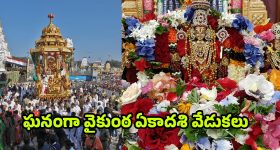 Vaikunta Ekadasi: తెలుగు రాష్ట్రాల్లో ఘనంగా వైకుంఠ ఏకాదశి వేడుకలు.. ఆలయాలకు పోటెత్తిన భక్తజనం