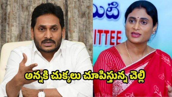YS Sharmila vs YS Jagan: అన్నకి చుక్కలు చూపిస్తున్న చెల్లి.. ఈసారి కొత్త రూట్‌లో..