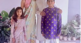Allu Arjun: సంక్రాంతి వేళ ఫ్యామిలీతో హ్యాపీగా కనిపించిన బన్నీ.. ఫొటోస్ వైరల్.!