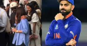Virat Kohli - Anushka Sharma: ముంబైలో కోహ్లీ.. ఆ మిస్టరీ లేడీ భుజాలపై చేయి.. వీడియో వైరల్ !