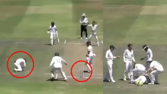 Weirdest Run-out: క్రికెట్‌ చరిత్రలో తొలిసారి.. వింత ర‌నౌట్‌.. ఏకంగా హెల్మెట్‌తోనే !