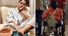 Rashmika mandanna: వీల్ చైర్ లో స్టార్ హీరోయిన్.. ఆందోళనలో అభిమానులు..!