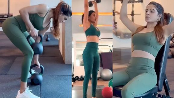 Samantha: జిమ్ లో తెగ చెమటోడుస్తున్న సామ్.. తగ్గేదేలే అంటూ..!