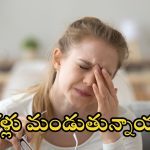 Burning Eyes: కళ్లు మండుతున్నాయా ? జాగ్రత్త, అస్సలు లైట్ తీసుకోవద్దు
