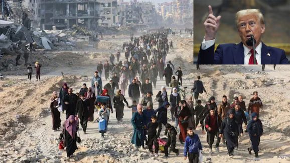 Trump Palestine Gaza : గాజావాసులు పొరుగు దేశాలకు వెళ్లిపోవాలి.. ట్రంప్ సూచన.. వ్యతిరేకించిన హమాస్