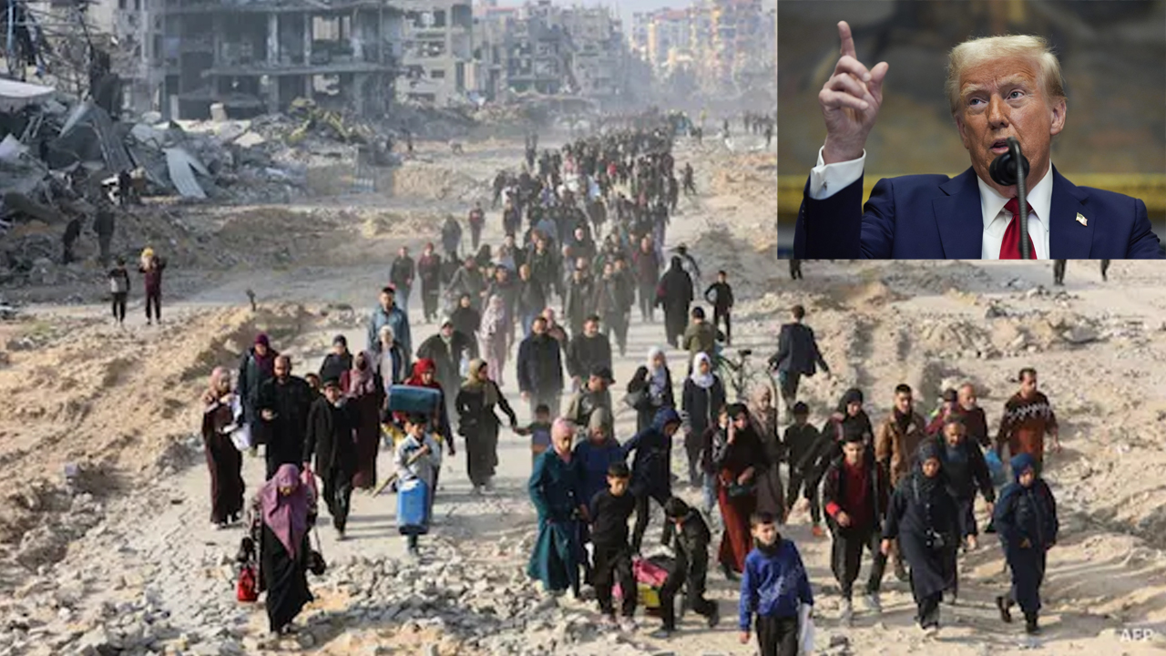 Trump Palestine Gaza : గాజావాసులు పొరుగు దేశాలకు వెళ్లిపోవాలి.. ట్రంప్ సూచన.. వ్యతిరేకించిన హమాస్