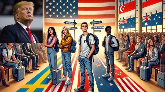 USA Student Visa : అమెరికాలో వీసా ముగిసిన విద్యార్థులకు ట్రంప్ గండం.. భారత విద్యార్థులే ఎక్కువ