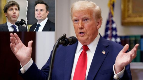 Trump Musk Stargate : ఓపెన్ఏఐతో విభేదాలే కారణం.. స్టార్ గేట్ ప్రాజెక్టుపై మస్క్ విమర్శలను తోసిపుచ్చిన ట్రంప్..
