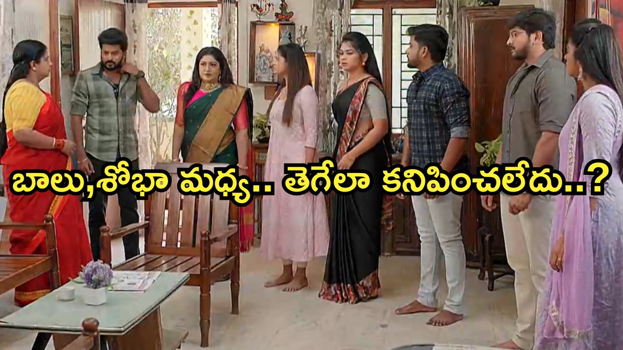 Gundeninda GudiGantalu Today episode: శృతి టెంట్ గురించి ఇంట్లో రచ్చ.. ప్రభావతి పై సత్యం సీరియస్..