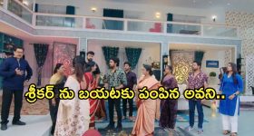 Satyabhama Today Episode : సంధ్యకు ఇంట్లో చివాట్లు.. క్రిష్ పై సత్యంకు అనుమానం..