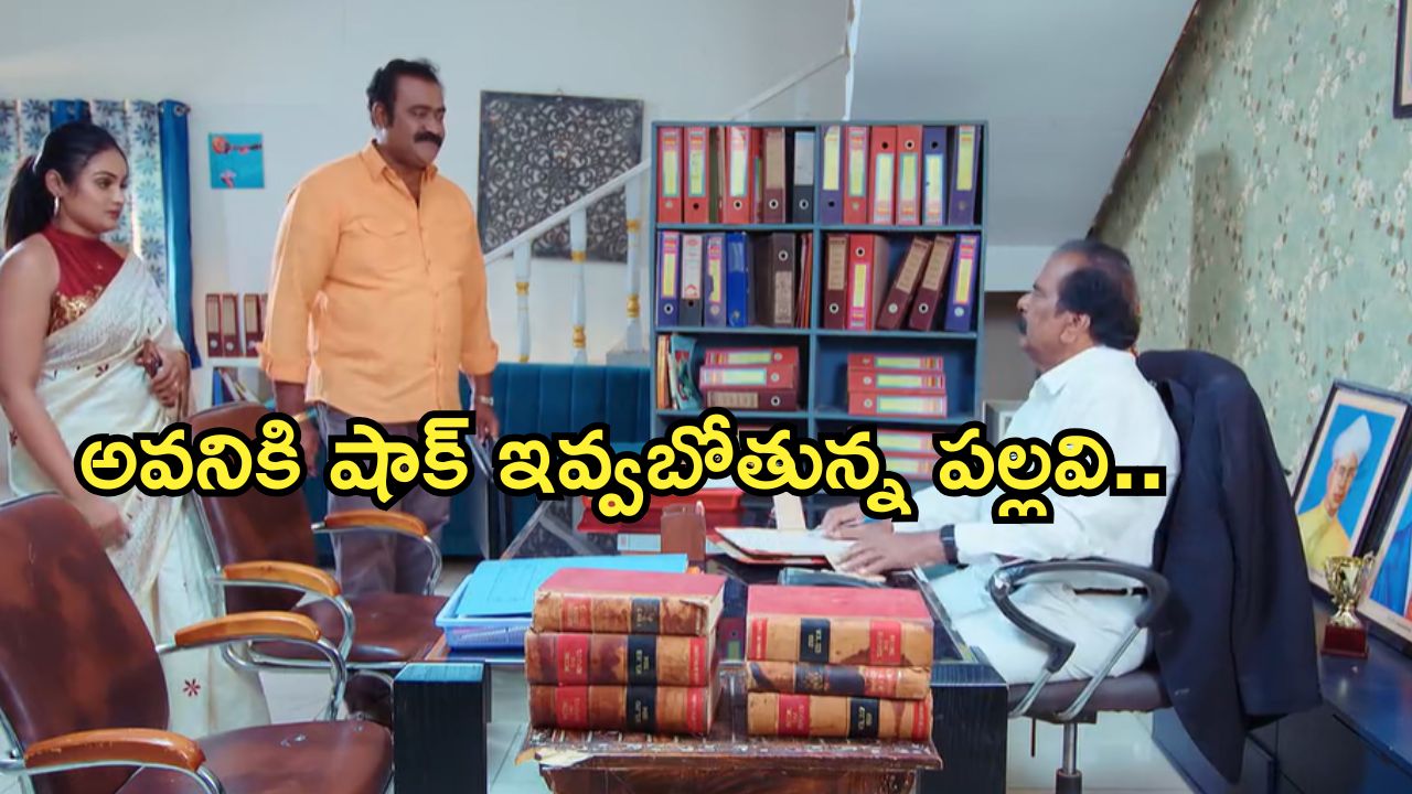 Intinti Ramayanam Today Episode : పల్లవికి క్లాస్ పీకిన అవని.. పల్లవి కన్నింగ్ ప్లాన్..