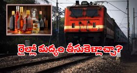 Alcohol In Train: రైల్లో ఎంత మద్యం తీసుకెళ్లవచ్చు?  రూల్స్ ఏం చెప్తున్నాయంటే?