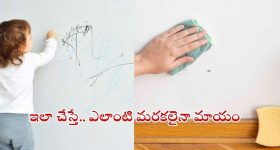 Tips For Wall Cleaning: ఇలా చేస్తే.. గోడలపై ఉన్న మరకలు క్షణాల్లోనే మాయం