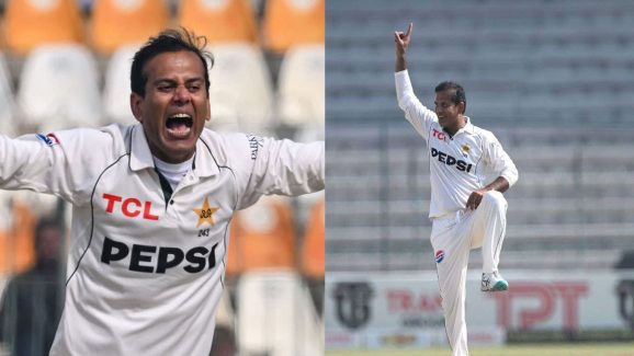 Noman Ali – Hat-trick: పాక్‌ స్పిన్నర్‌ నౌమాన్ అలీకి హ్యాట్రిక్.. చరిత్రలోనే తొలి ప్లేయర్ గా !