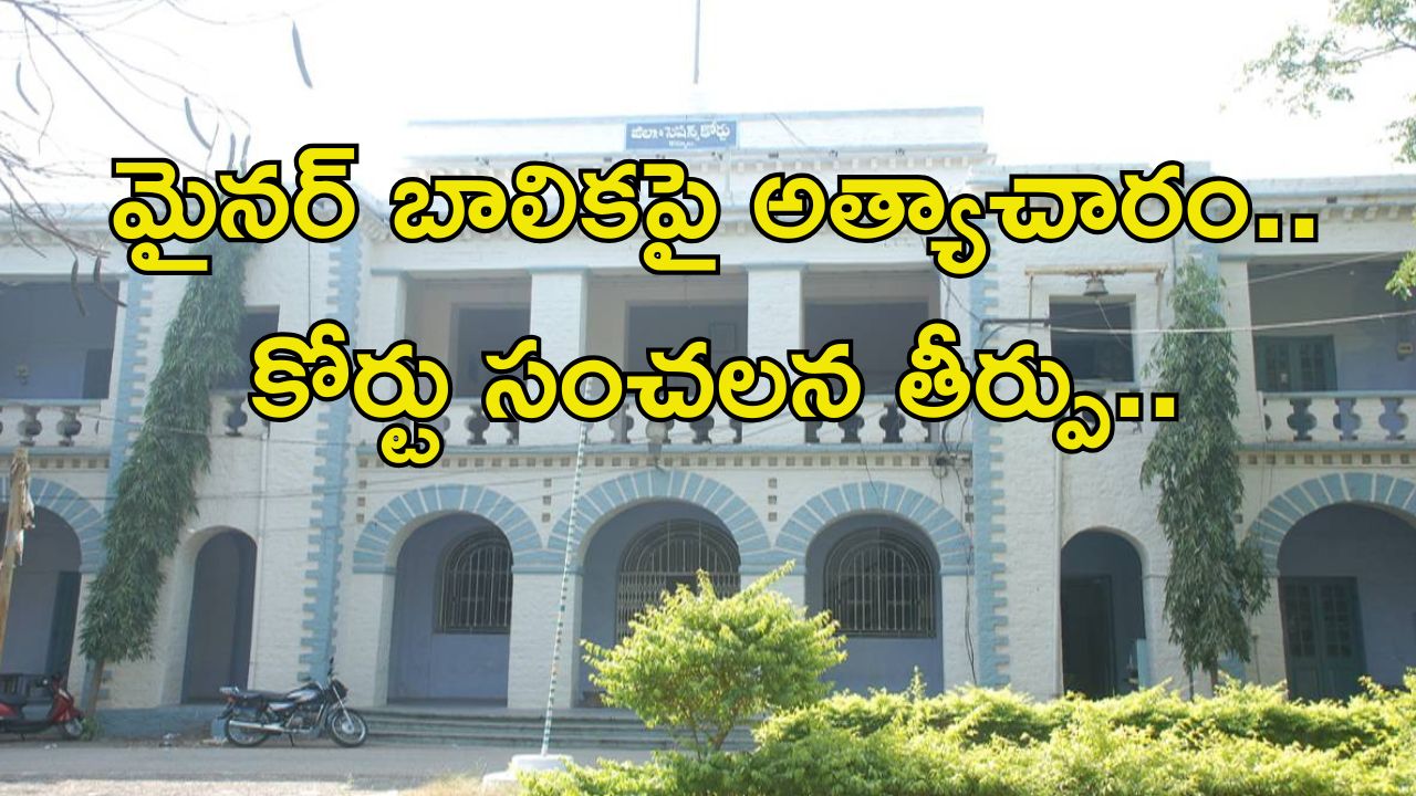 POCSO case: మైనర్ బాలికపై రేప్ కేసులో స్పెషల్ పోక్సో కోర్టు సంచలన తీర్పు
