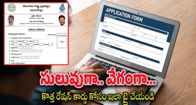 New Ration Card Process : కొత్త రేషన్ కార్డు కావాల్సిన వాళ్లు ఇలా ఆన్‌లైన్లో అప్లై చేయండి..