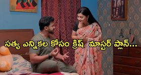 Satyabhama Today Episode : సంధ్యకు పెళ్లి ఫిక్స్.. సత్యకు మహాదేవయ్య దిమ్మతిరిగే షాక్..