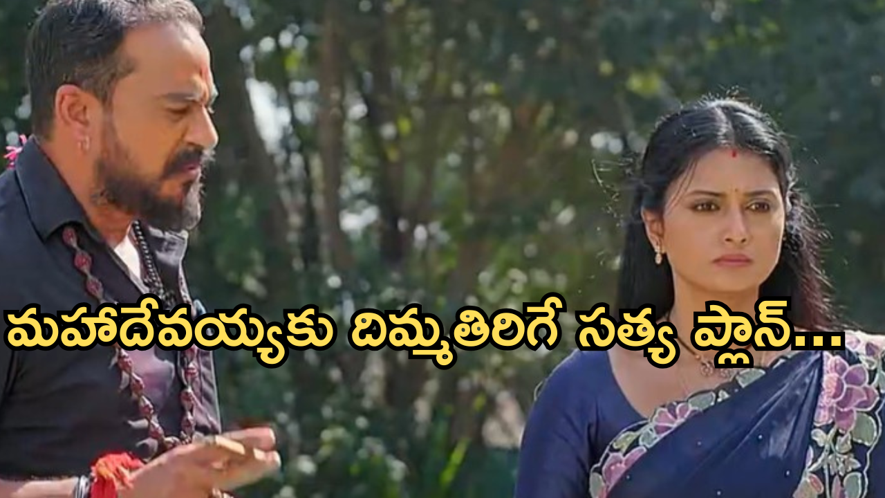 Satyabhama Today Episode : సత్య కోసం మారిన క్రిష్.. ఇక మహాదేవయ్యకు దబిడి దిబిడే..
