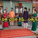 Satyabhama Today Episode : విశ్వనాథంకు ఘోర అవమానం.. సంధ్య, సంజయ్ పెళ్లికి సాక్షిగా క్రిష్..