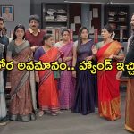 Satyabhama Today Episode : సత్యకు దిమ్మతిరిగే షాకిచ్చిన సంధ్య.. రంగంలోకి క్రిష్..