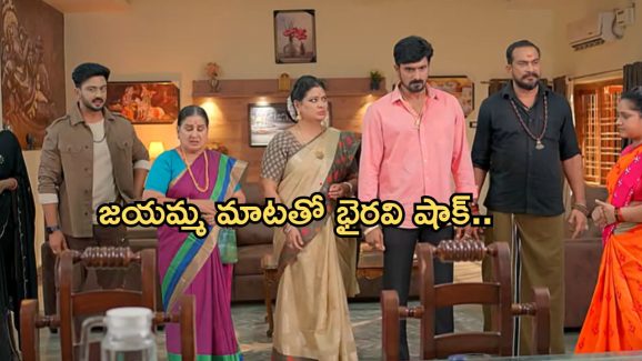 Satyabhama Today Episode : సత్యకు నరసింహ ఆఫర్.. జయమ్మ సత్యకే సపోర్ట్..