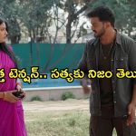 Satyabhama Today Episode : సంధ్యకు ఇంట్లో చివాట్లు.. క్రిష్ పై సత్యంకు అనుమానం..