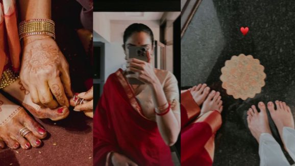 Sobhita Dhulipala: అక్కినేని పెద్ద కోడలి మొదటి సంక్రాంతి.. అవి లేకుండానా  ఛీఛీ.. ?