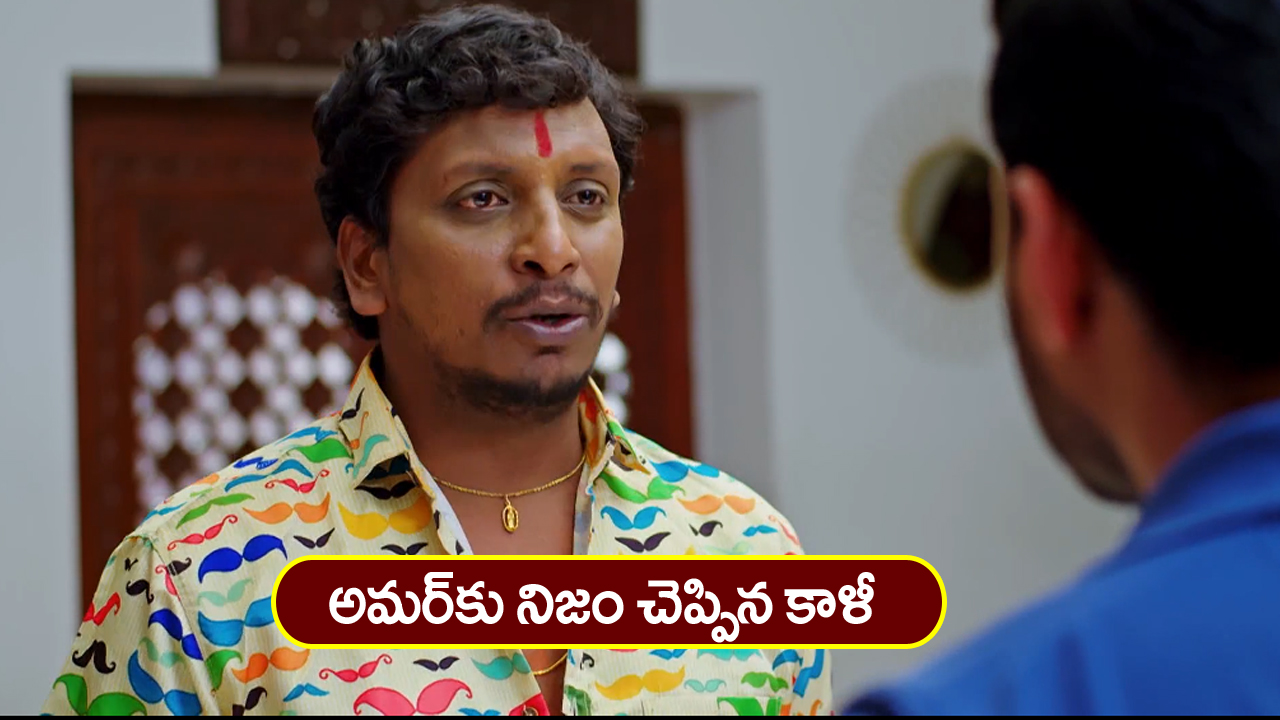 Nindu Noorella Saavasam Serial Today February 14th : ‘నిండు నూరేళ్ల సావాసం’ సీరియల్‌: అమర్‌కు నిజం చెప్పిన కాళీ – అమర్‌, మనోహరిని చంపేస్తాడన్న మిస్సమ్మ