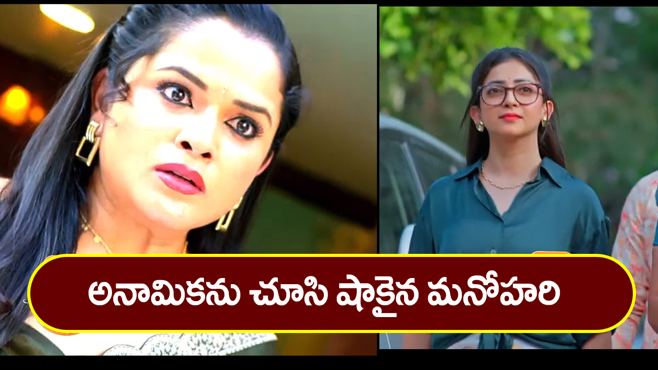 Nindu Noorella Saavasam Serial Today February 19th : ‘నిండు నూరేళ్ల సావాసం’ సీరియల్‌: అనామికను ఇంటికి తీసుకొచ్చిన అమర్‌ – మనోహరికి పరిచయం చేసిన అంజు