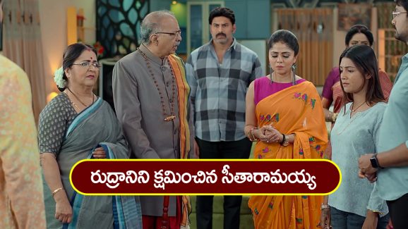 Brahmamudi Serial Today February 19th: ‘బ్రహ్మముడి’ సీరియల్: రుద్రాణిని క్షమించిన సీతారామయ్య   – అనామికను కొట్టిన సామంత్‌   