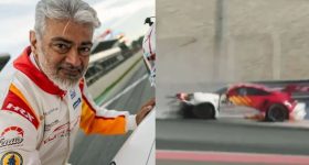 Ajith : అజిత్ కు తృటిలో తప్పిన ప్రమాదం... మరోసారి రేసింగ్ లో యాక్సిడెంట్