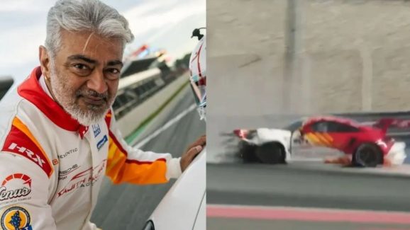 Ajith : అజిత్ కు తృటిలో తప్పిన ప్రమాదం… మరోసారి రేసింగ్ లో యాక్సిడెంట్