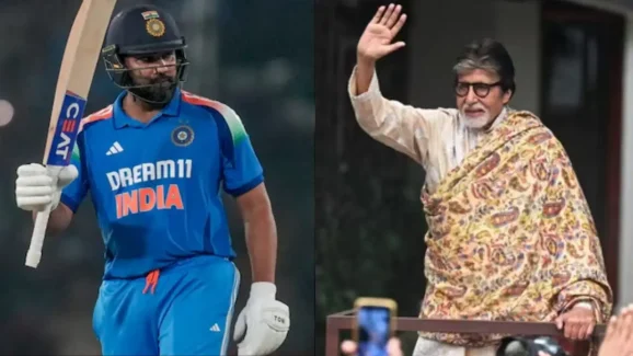 Amitabh Bachchan: గాంధీ మార్గంలో బ్రిటీష్‌ వాళ్ల అంతుచూశాడు.. రోహిత్‌ పై బచ్చన్‌ కామెంట్‌ ?