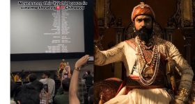 Chhaava : థియేటర్లలో గుర్రంపై రియల్ శంభాజీ సందడి... ఈ వీడియోలో చూడండి