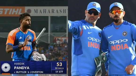 Hardik – Kohli: ధోని, కోహ్లీ రికార్డు బద్దలు.. తొలిప్లేయర్ గా పాండ్యా రికార్డు  !