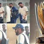 ICC Champions Trophy: స్ఫెషల్‌ సెక్యూరిటీతో దుబాయ్‌ కు టీమిండియా.. ఇదిగో వీడియోలు