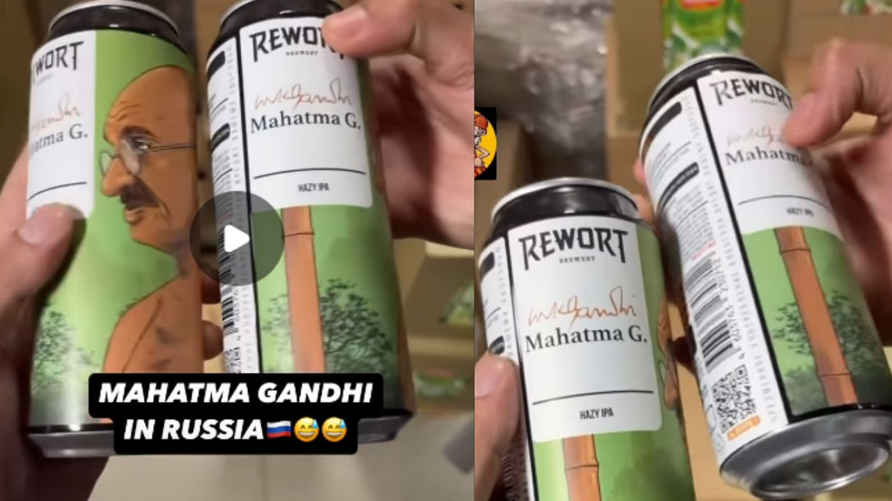 Viral Video : జీవితాంతం మద్యానికి దూరంగా మహాత్మా గాంధీ – ఆయన బొమ్మతోనే బీర్లు విక్రయం