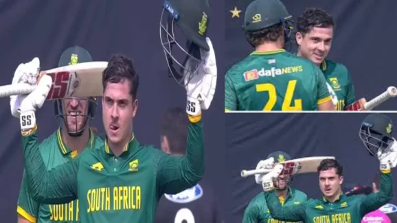 Matthew Breetzke: వన్డేలో చరిత్ర సృష్టించిన  సౌత్ ఆఫ్రికా ప్లేయర్.. LSG కి ఇక పండగే!