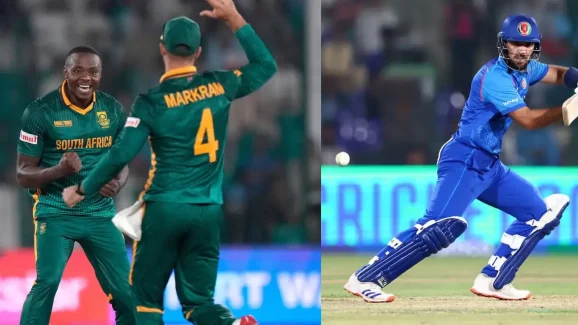 SA vs AFG: రహమత్ షా పోరాటం వృధా..సఫారీల భారీ విజయం
