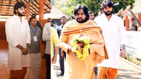 Akira Nandan : తండ్రితో కలిసి పుణ్యక్షేత్రాలకు.. అకిరా నందన్ మాస్ లుక్ వైరల్