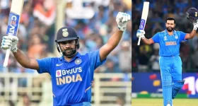 Rohit Sharma: ఎక్కువ సిక్సులు బాదిన ప్లేయర్ గా రోహిత్ రికార్డు.. తొలిప్లేయర్ చరిత్ర