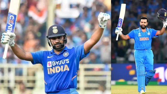 Rohit Sharma: ఎక్కువ సిక్సులు బాదిన ప్లేయర్ గా రోహిత్ రికార్డు.. తొలిప్లేయర్ చరిత్ర Rohit Sharma: ఎక్కువ సిక్సులు బాదిన ప్లేయర్ గా రోహిత్ రికార్డు.. తొలిప్లేయర్ చరిత్ర